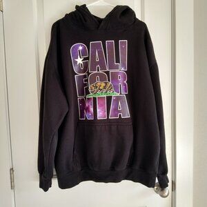 California Galaxy Hooded Sweatshirt Size XL